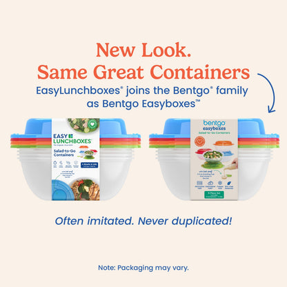Bentgo Easyboxes Salad-to-Go Containers 8-Piece Set