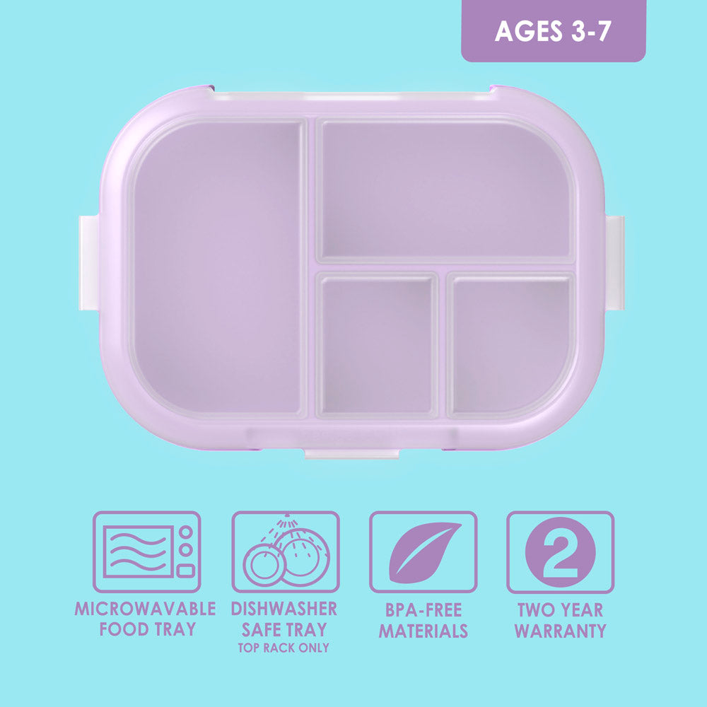 Bentgo Chill Kids Tray with Transparent Cover