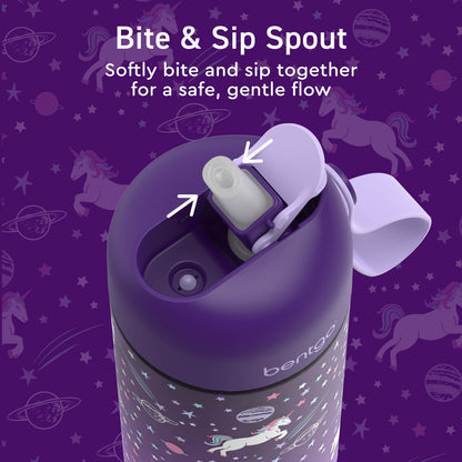 Bentgo Kids Prints Water Bottle (2-Pack)