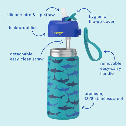 Bentgo Kids Stainless Steel Insulated Water Bottle