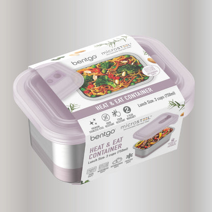 Bentgo MicroSteel Heat & Eat Container