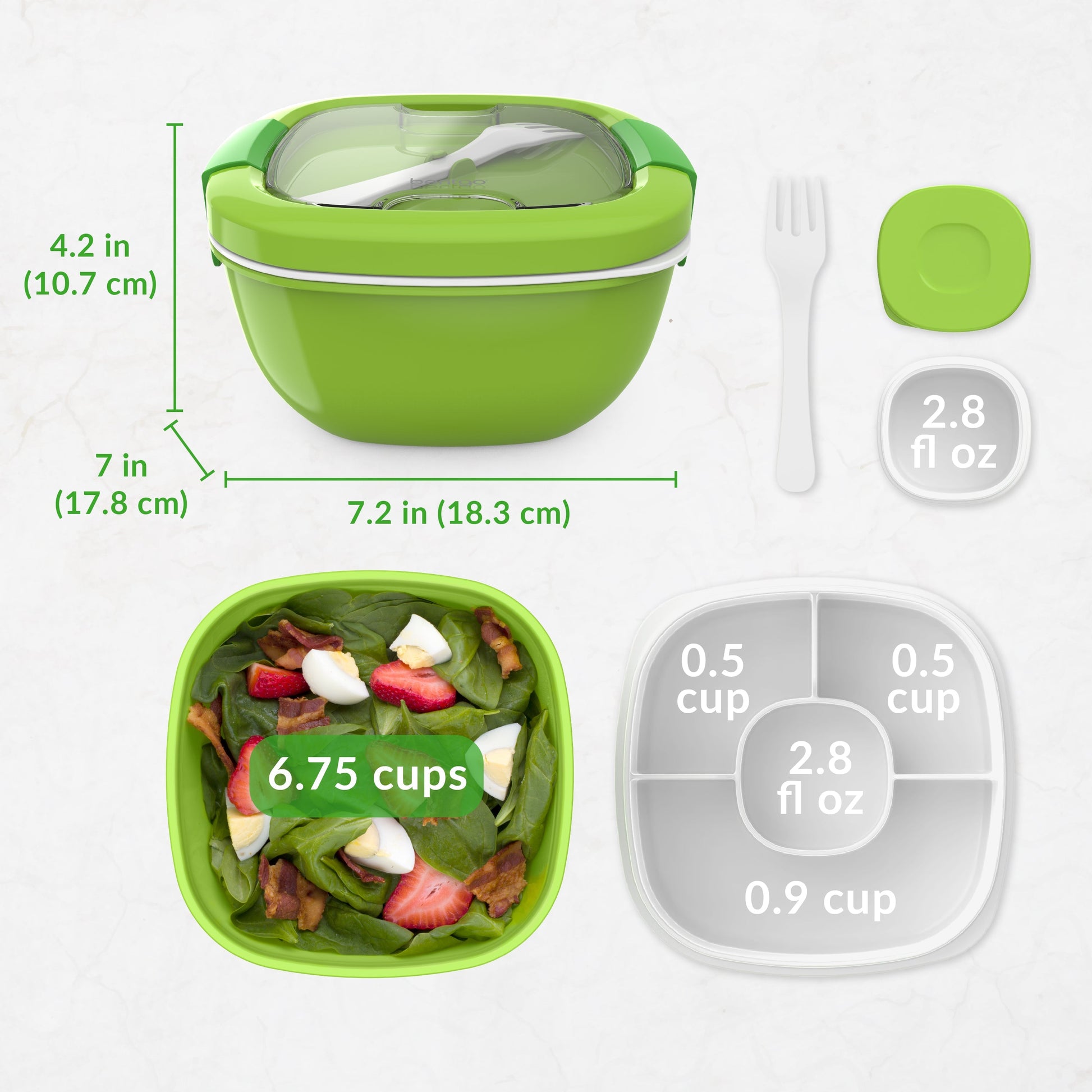 Bentgo Salad Container (2-Pack)