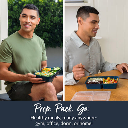 Bentgo Prep 3-Compartment Meal Prep Containers (20-Piece)