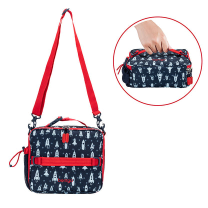 Bentgo Kids Prints Lunch Box, Lunch Bag, & Ice Packs