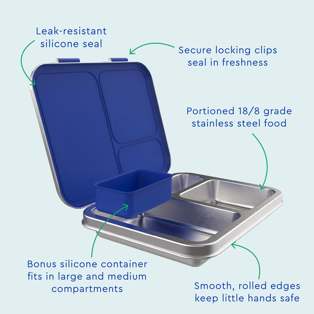 Bentgo Kids Stainless Steel Prints Lunch Box