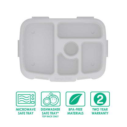 Bentgo Kids Prints Tray with Transparent Cover