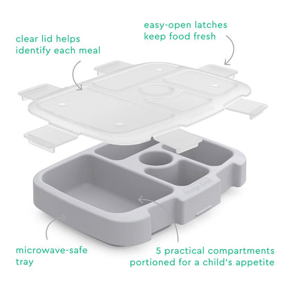 Bentgo Kids Prints Tray with Transparent Cover