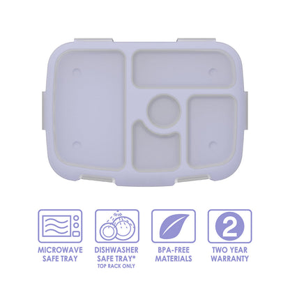 Bentgo Kids Prints Tray with Transparent Cover