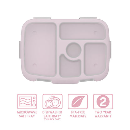 Bentgo Kids Prints Tray with Transparent Cover