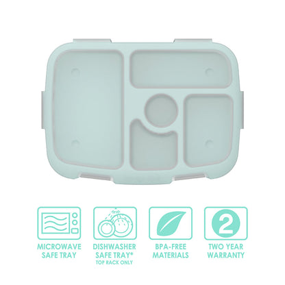 Bentgo Kids Prints Tray with Transparent Cover