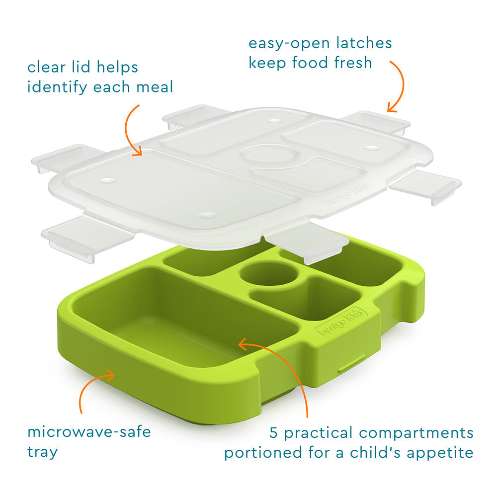 Bentgo Kids Prints Tray with Transparent Cover