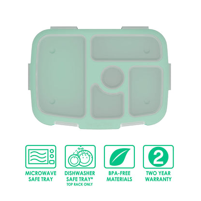 Bentgo Kids Prints Tray with Transparent Cover