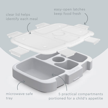 Bentgo Kids Tray with Transparent Cover (Glitter)