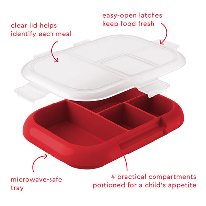 Bentgo Chill Kids Tray with Transparent Cover